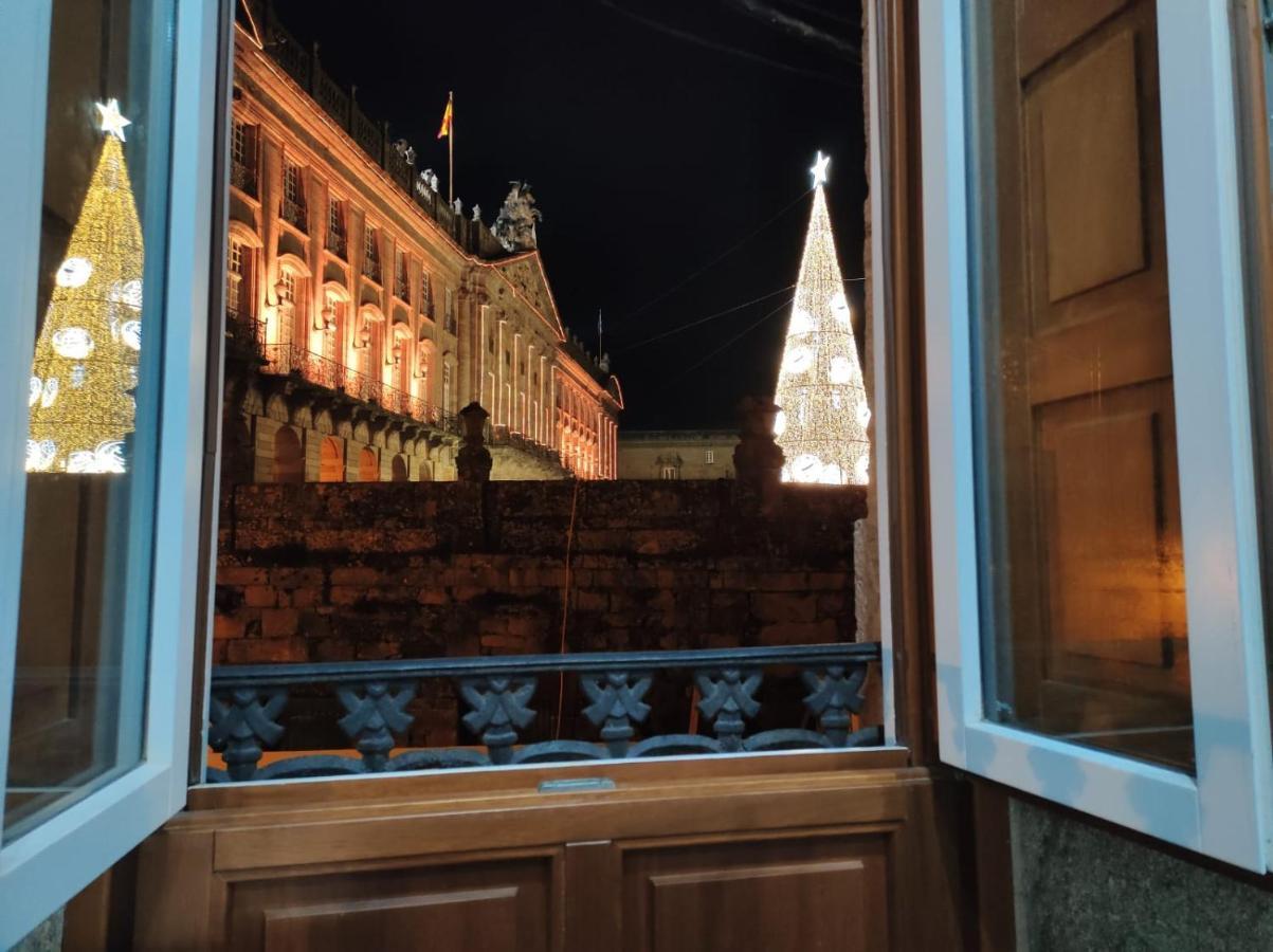 Apartamento Con Vistas A La Catedral 산티아고데콤포스텔라 외부 사진